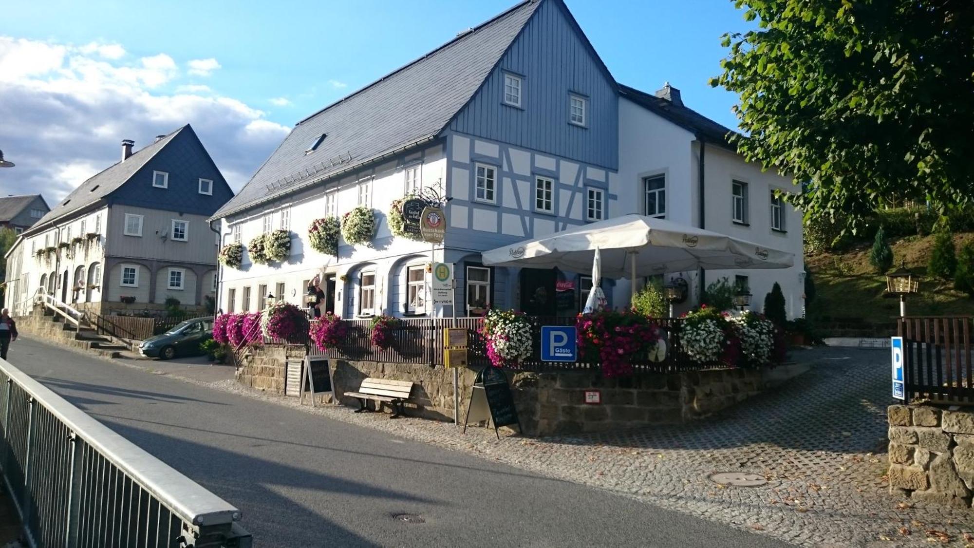 Gasthof Zur Hoffnung ヒンターヘルムスドルフ エクステリア 写真