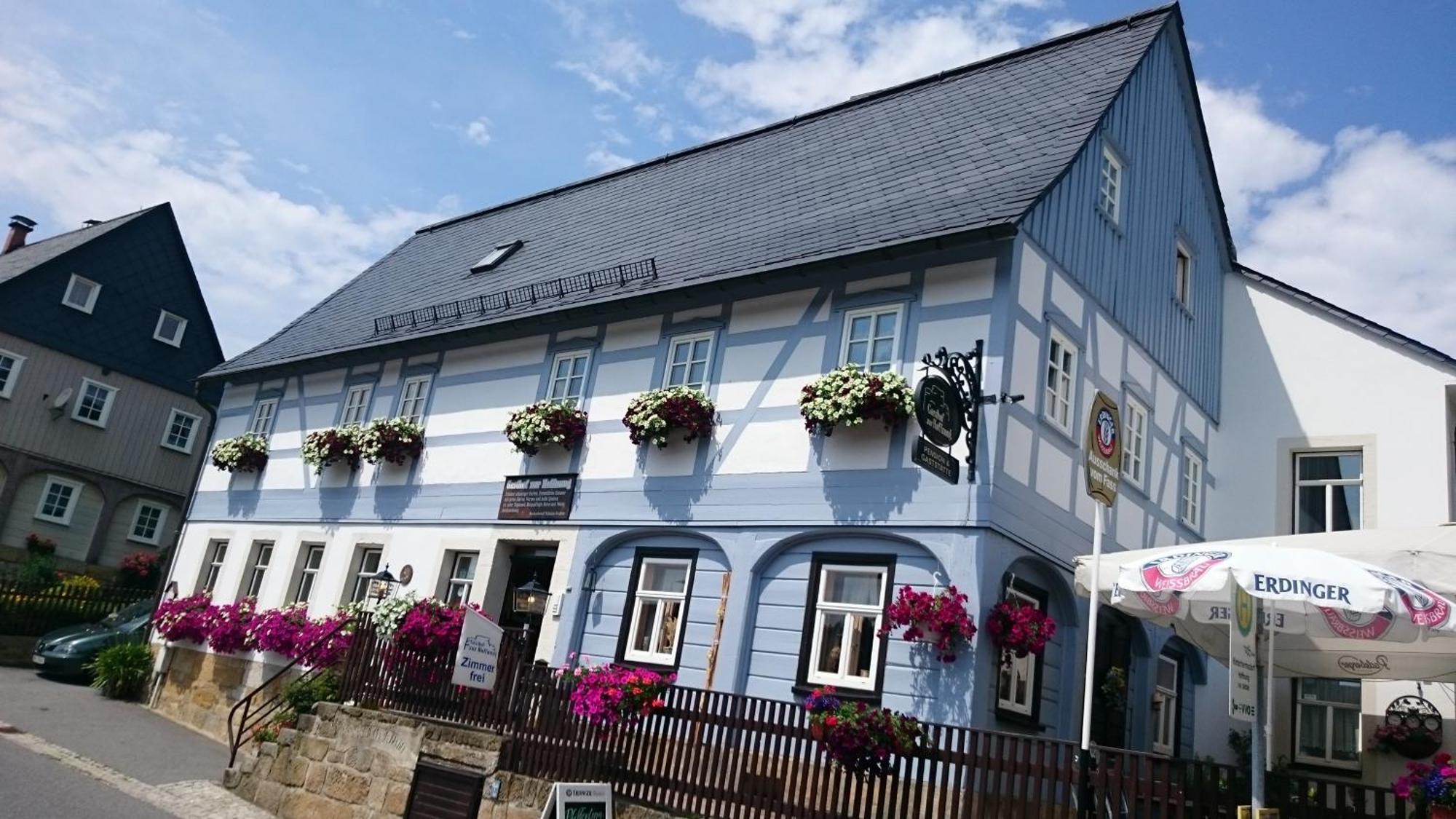 Gasthof Zur Hoffnung ヒンターヘルムスドルフ エクステリア 写真