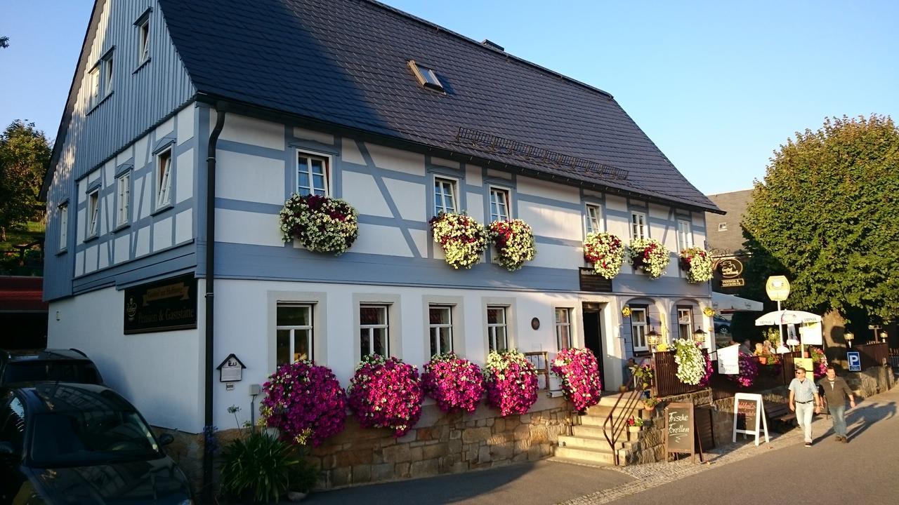 Gasthof Zur Hoffnung ヒンターヘルムスドルフ エクステリア 写真