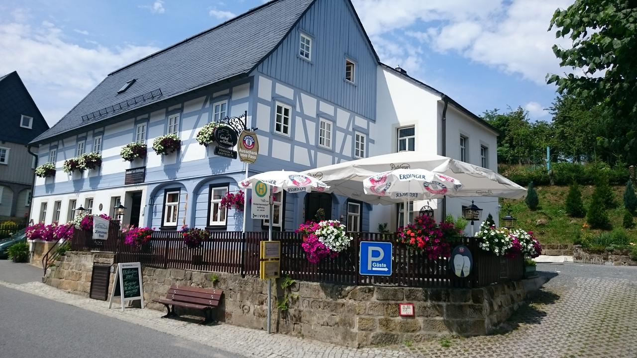Gasthof Zur Hoffnung ヒンターヘルムスドルフ エクステリア 写真
