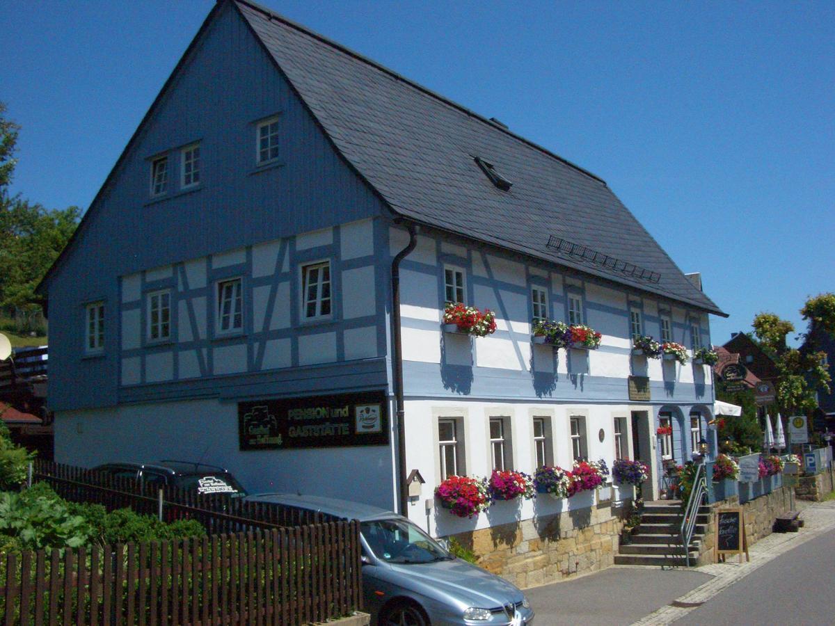 Gasthof Zur Hoffnung ヒンターヘルムスドルフ エクステリア 写真